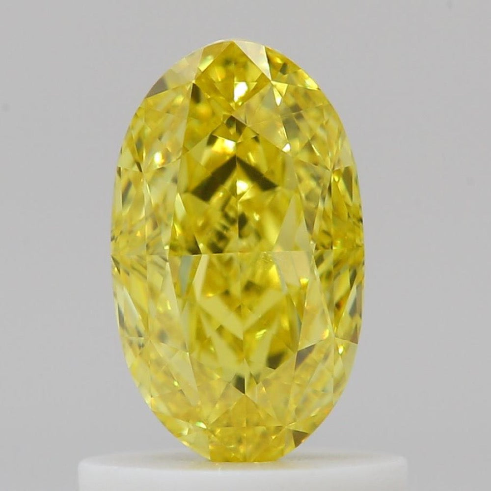 GIA 彩鑽 黃鑽 1ct Fancy Vivid Yellow