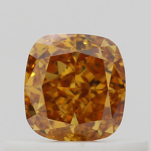 GIA Fancy Colour Diamond 0.5ct Fancy Deep Yellowish Orange