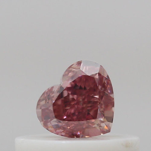 GIA Fancy Colour Diamond 0.25ct Fancy Intense Orangy Pink