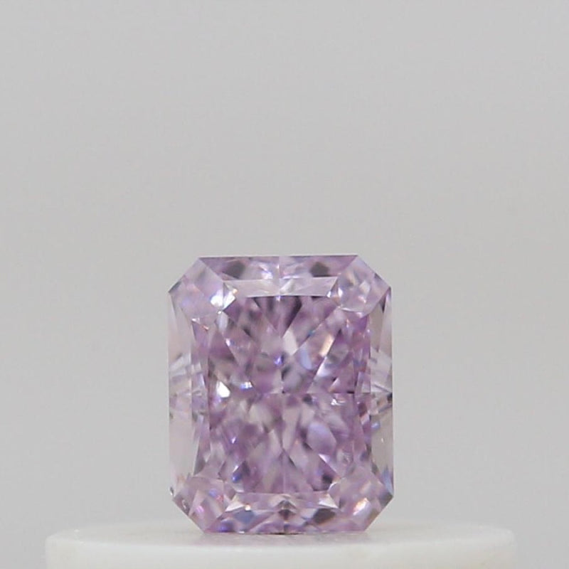 GIA 彩鑽 紫鑽 0.2ct Fancy Intense Pink-purple