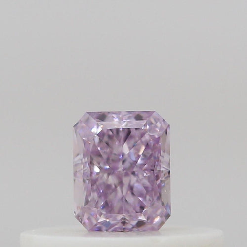 GIA Fancy Colour Diamond 0.2ct Fancy Intense Pink-purple