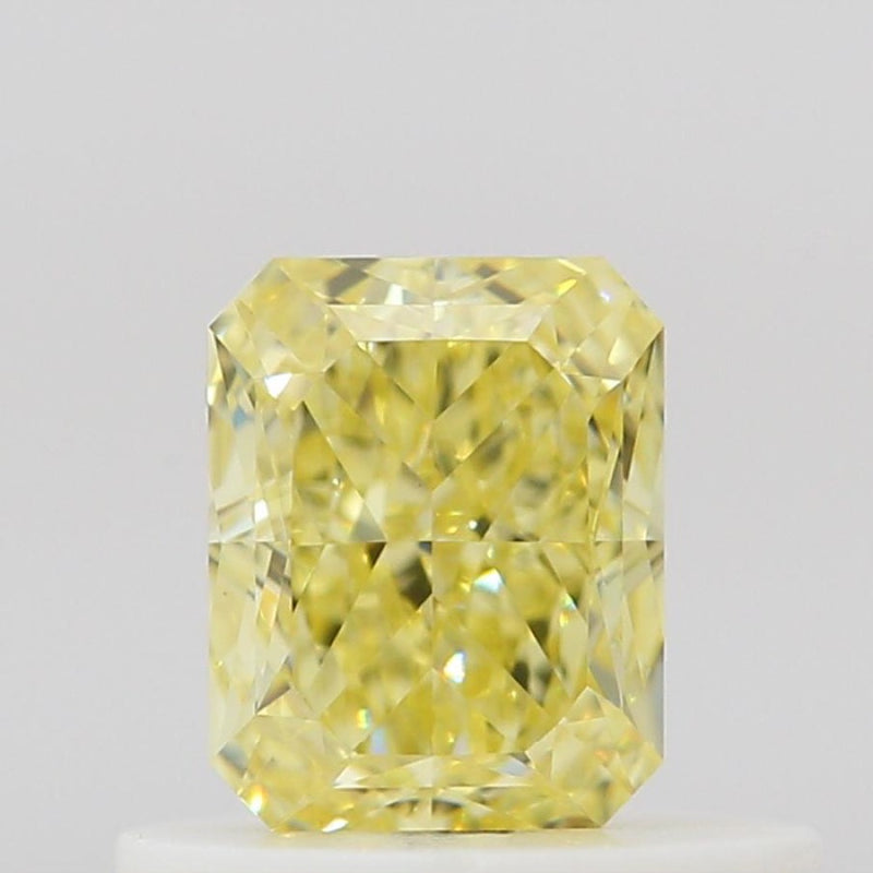 GIA 彩鑽 黃鑽 0.51ct Fancy Intense Yellow