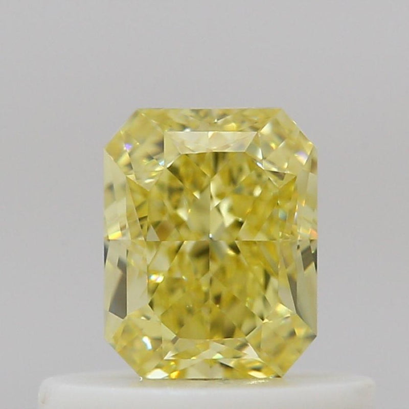 GIA 彩鑽 黃鑽 0.5ct Fancy Intense Yellow