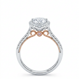 18K Two-Tone Gold 0.60ct Diamond Ring