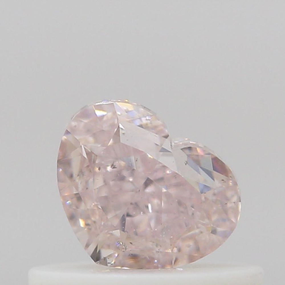 GIA 彩鑽 粉紅鑽 0.51ct Fancy Light Brownish Pink