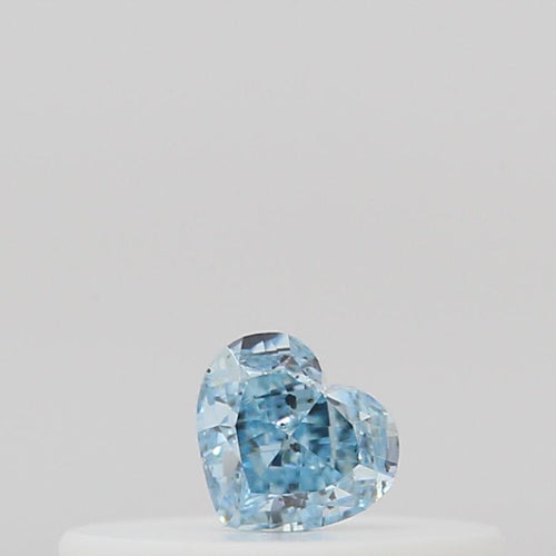GIA Fancy Colour Diamond 0.09ct Fancy Intense Green-blue