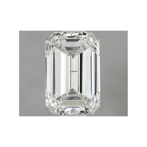 GIA 天然美鑽 祖母綠形 0.8ct G SI2