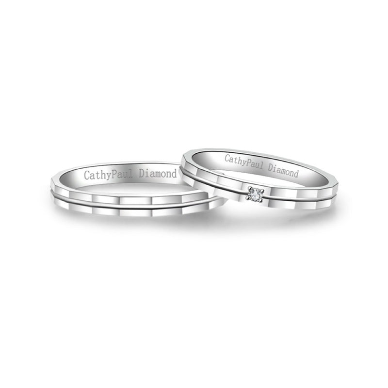 Feerie Porte 結婚對戒 FP928-