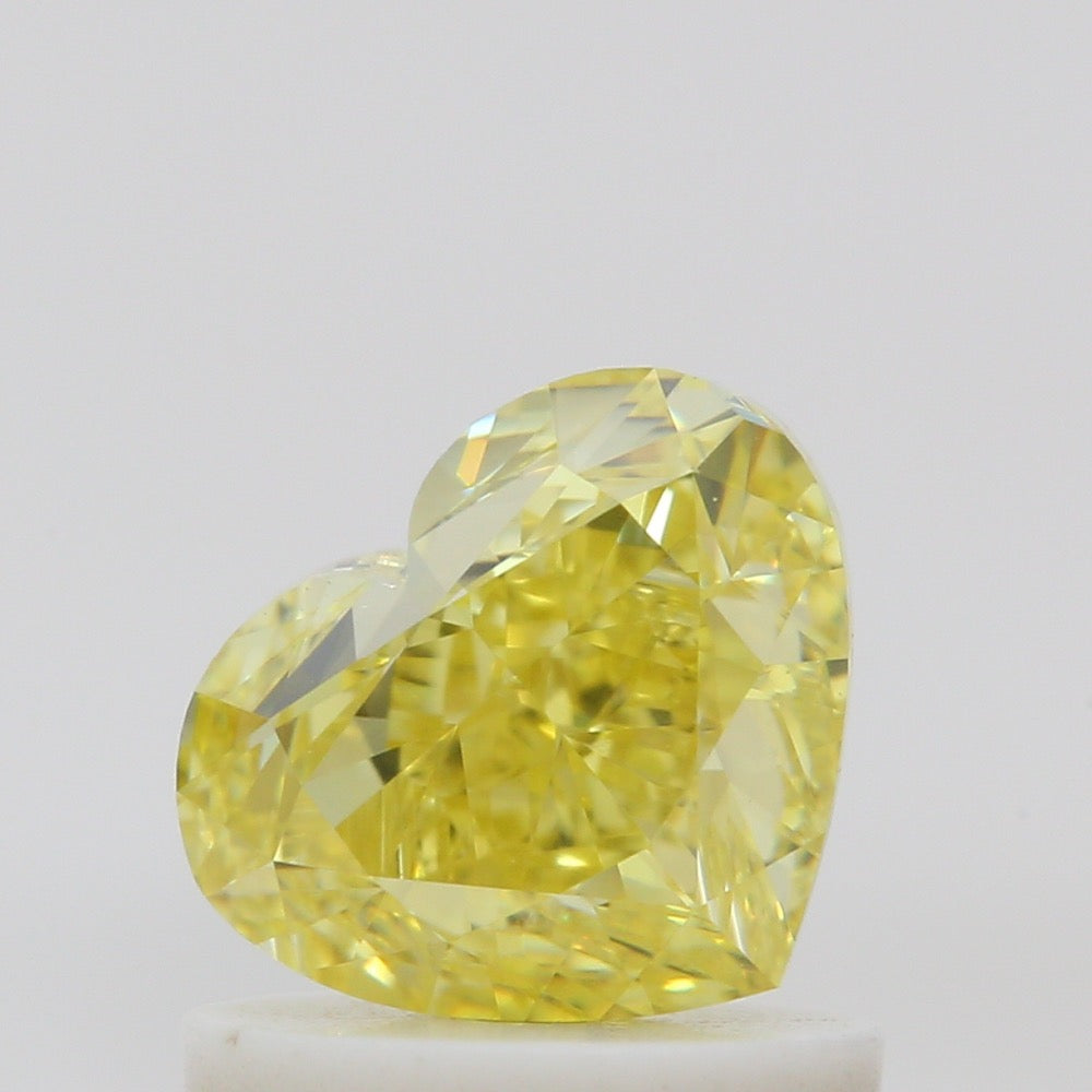 GIA 彩鑽 黃鑽 1ct Fancy Intense Yellow