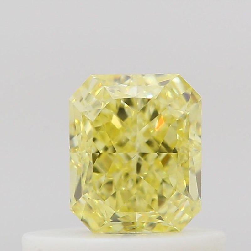 GIA 彩鑽 黃鑽 0.5ct Fancy Intense Yellow