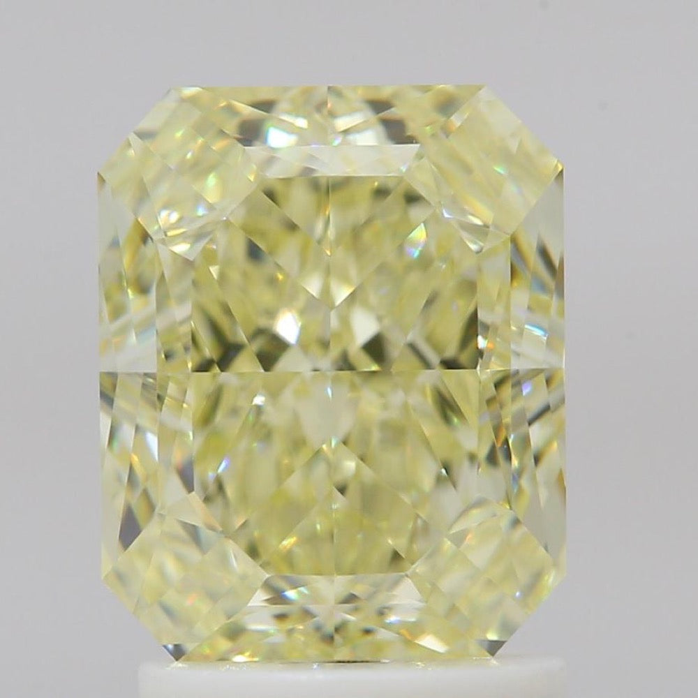 GIA 彩鑽 黃鑽 2.23ct Fancy Light Yellow