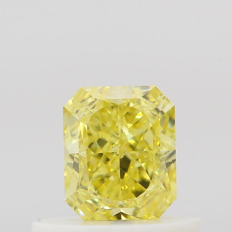 GIA 彩鑽 黃鑽 0.5ct Fancy Intense Yellow