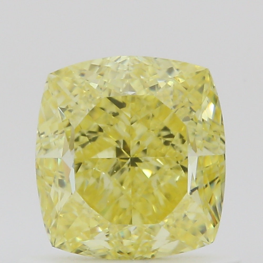 GIA 彩鑽 黃鑽 1.01ct Fancy Intense Yellow
