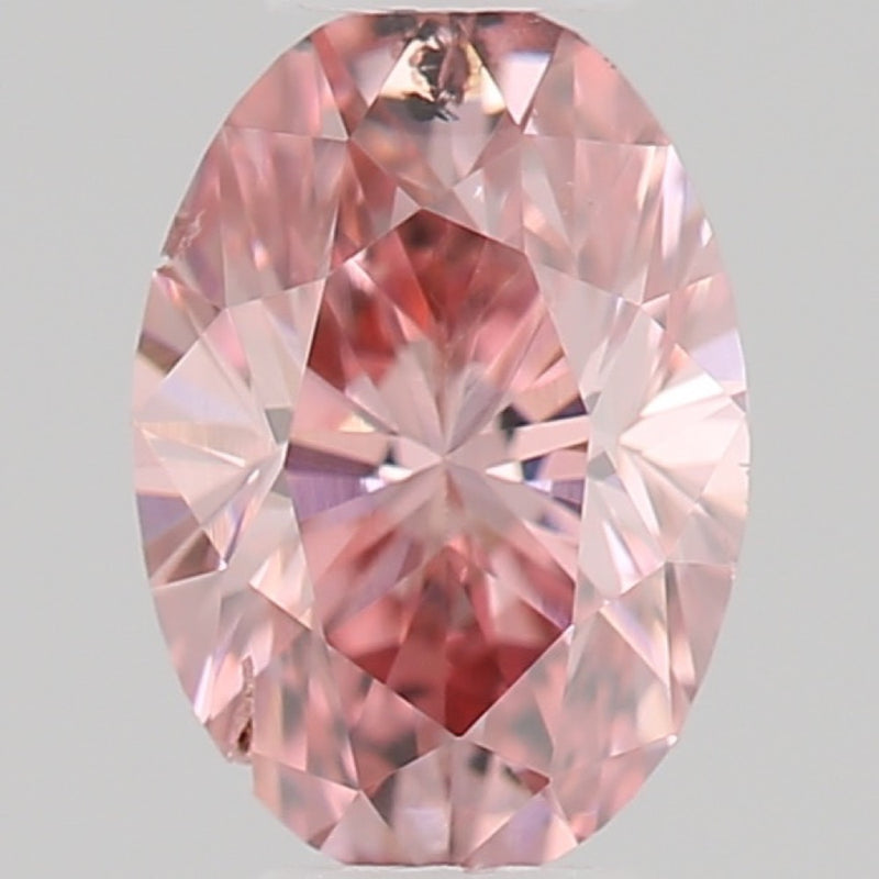 GIA 彩鑽 粉紅鑽 0.2ct Fancy Intense Pink
