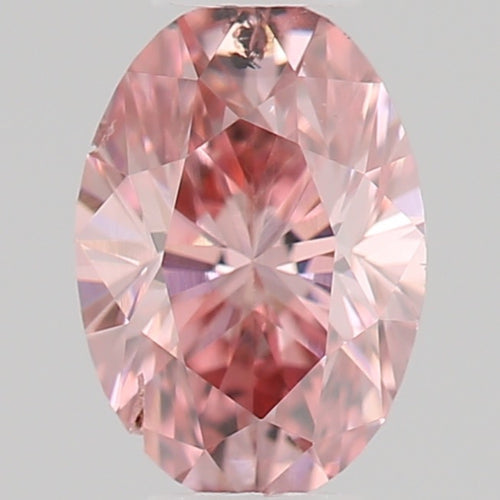 GIA Fancy Colour Diamond 0.2ct Fancy Intense Pink