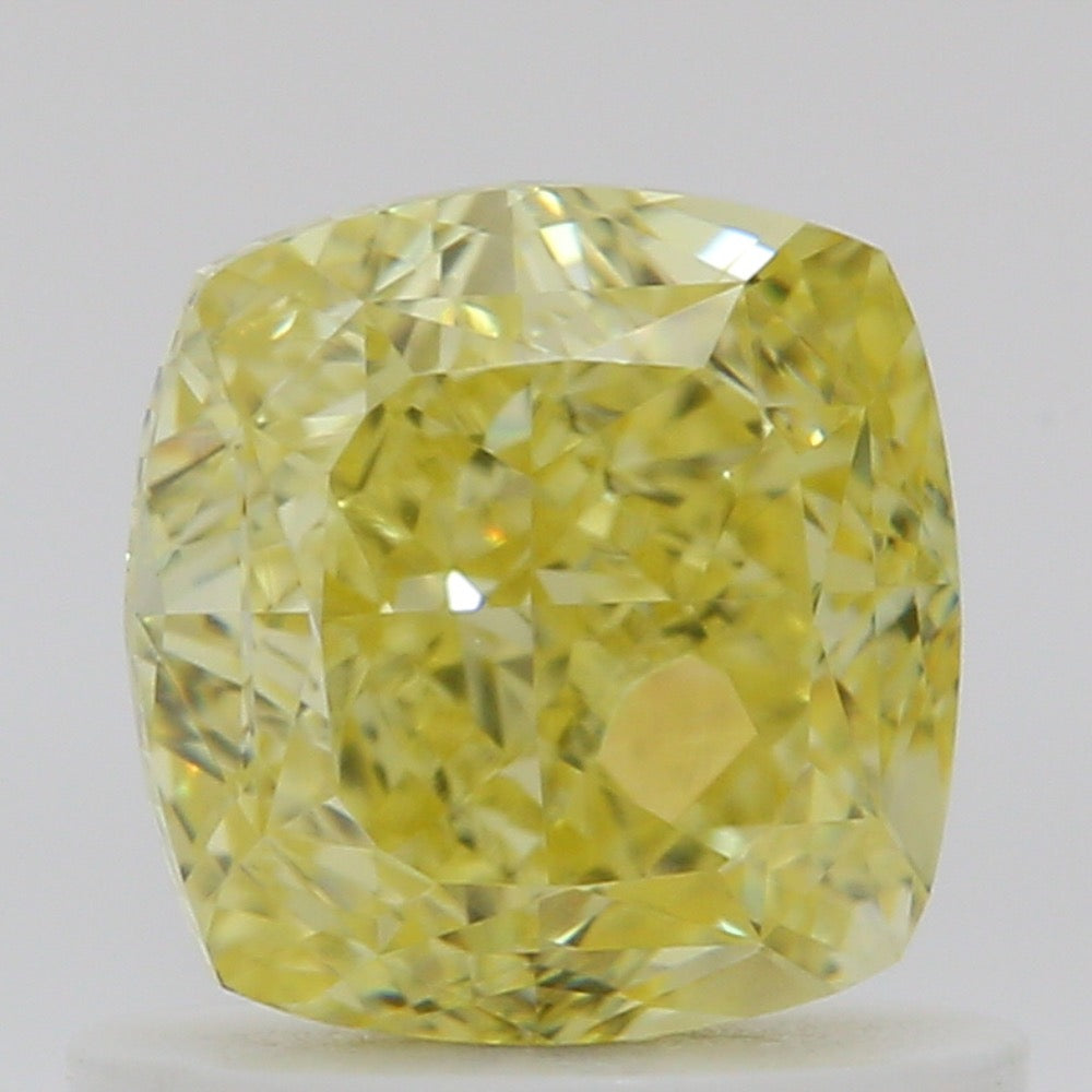 GIA 彩鑽 黃鑽 1.01ct Fancy Intense Yellow