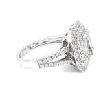18K White Gold 0.37ct Diamond Ring