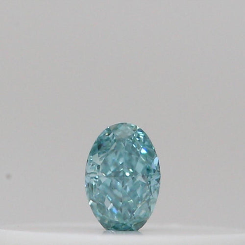 GIA Fancy Colour Diamond 0.03ct Fancy Intense Blue-green