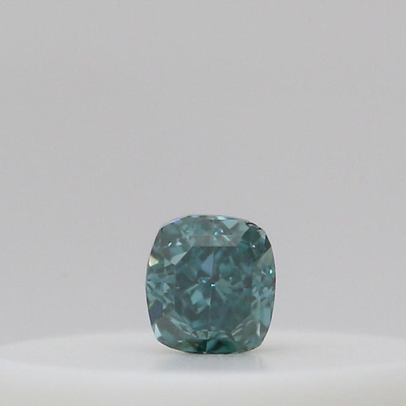 GIA 彩鑽 綠鑽 0.03ct Fancy Deep Bluish Green