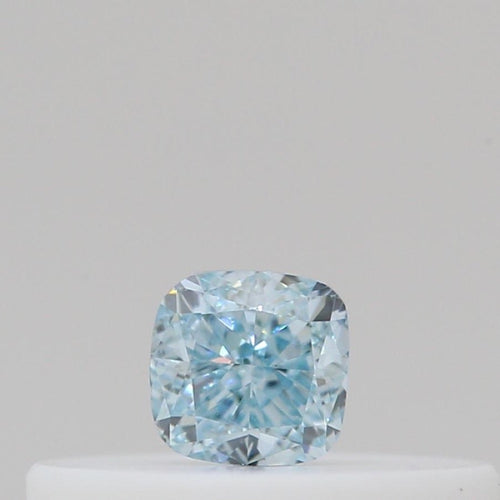 GIA Fancy Colour Diamond 0.1ct Fancy Intense Blue-green