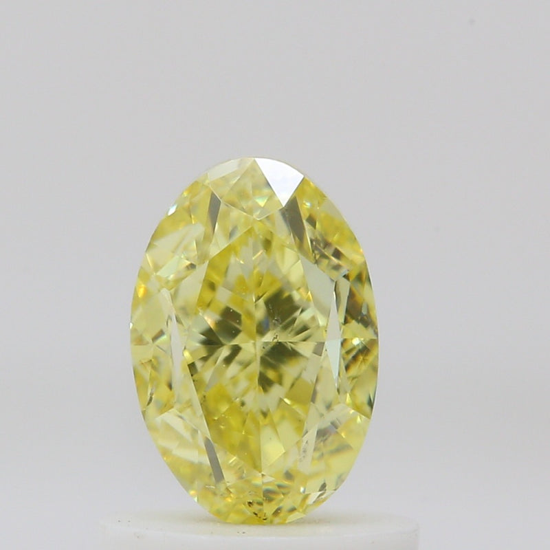 GIA 彩鑽 黃鑽 1.01ct Fancy Intense Yellow