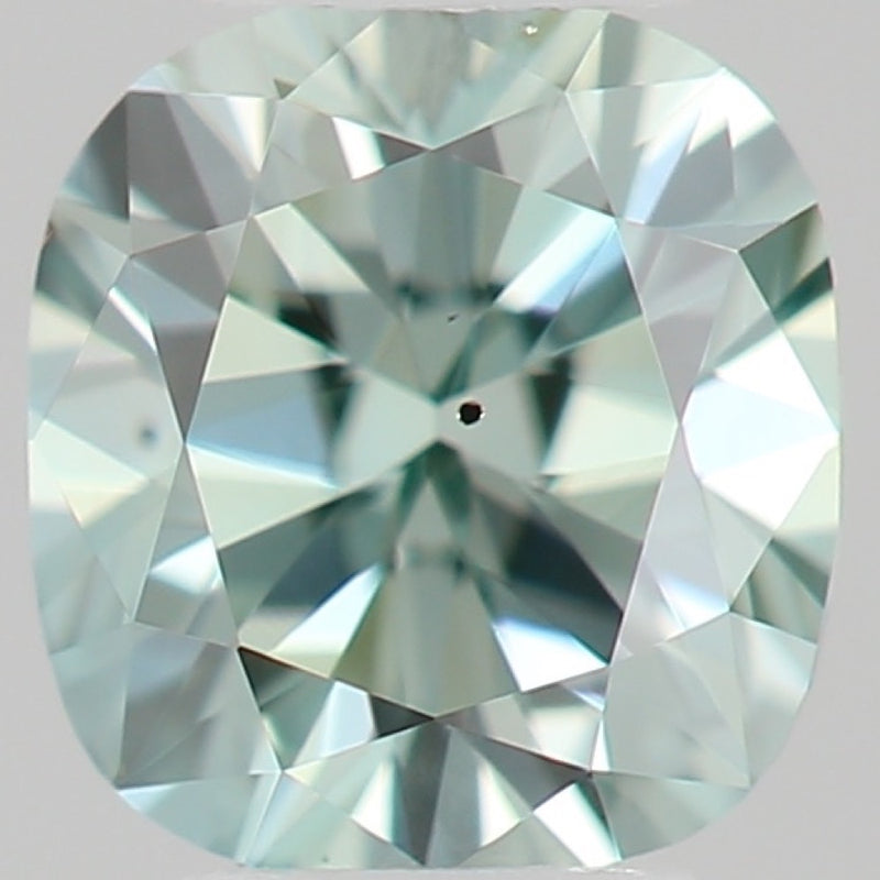 GIA 彩鑽 綠鑽 0.12ct Fancy Deep Bluish Green