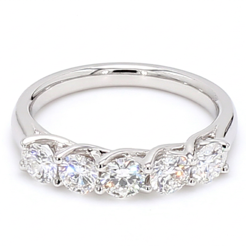 18K White Gold 1.00ct Diamond Ring