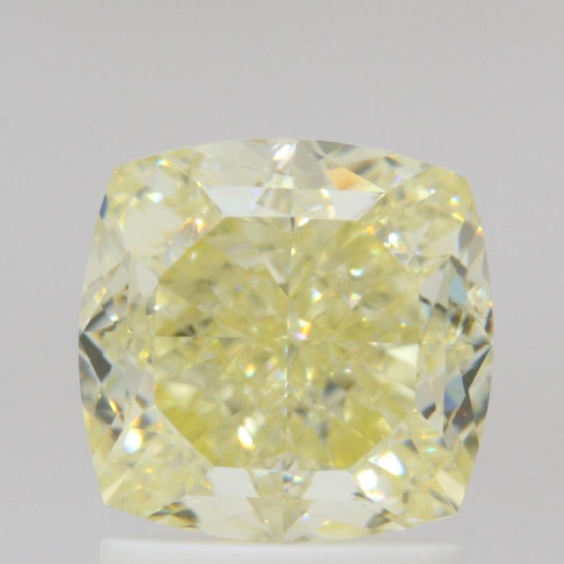 GIA Natural Diamond Cushion 2.01ct Y-Z VS1