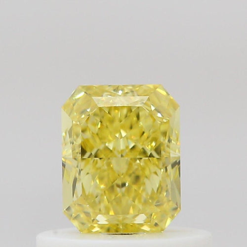 GIA 彩鑽 黃鑽 0.55ct Fancy Vivid Yellow