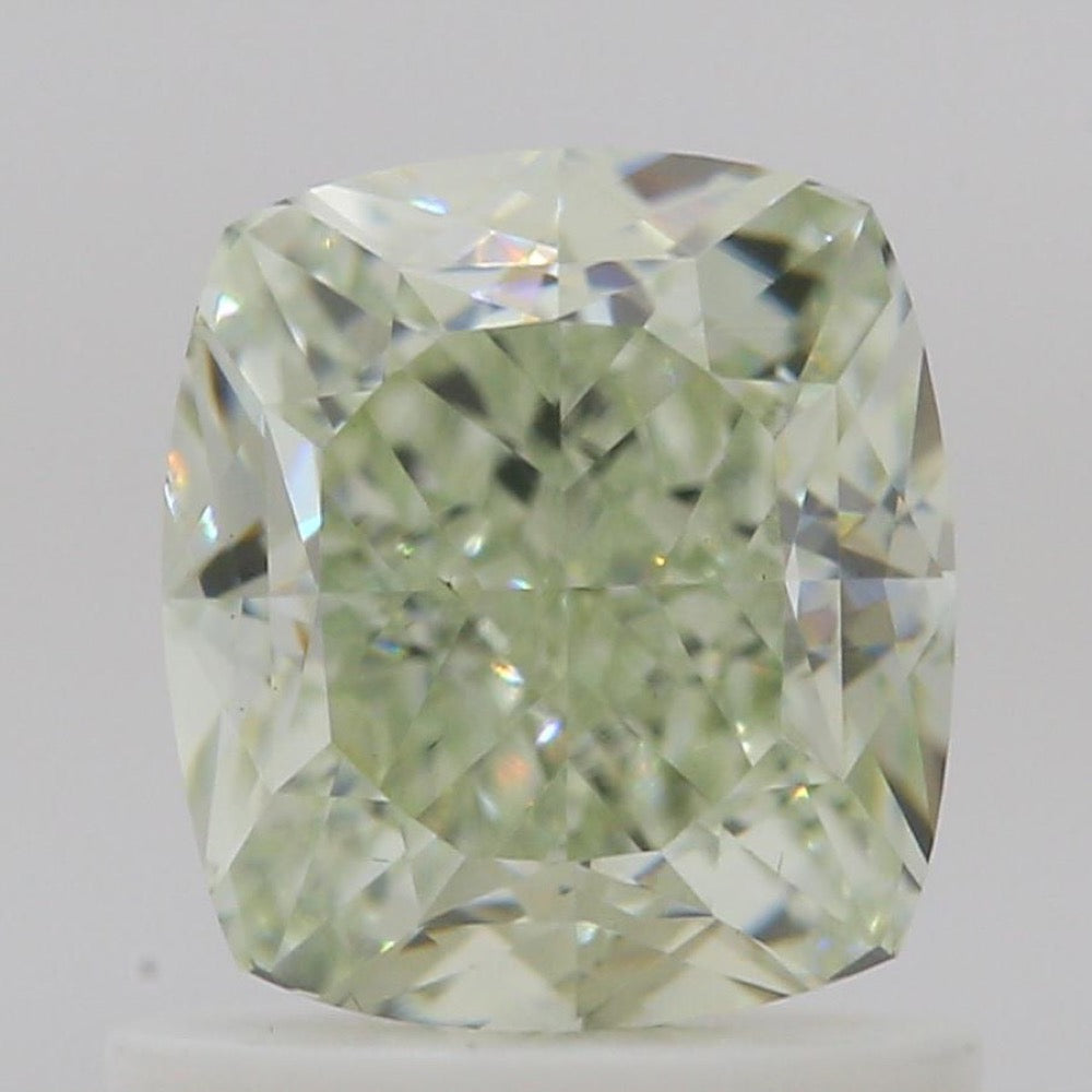 GIA 彩鑽 綠鑽 1.22ct Fancy Yellow-green