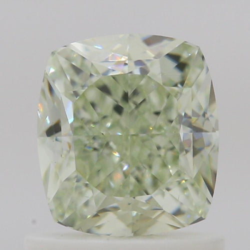 GIA 彩鑽 綠鑽 1.22ct Fancy Yellow-green