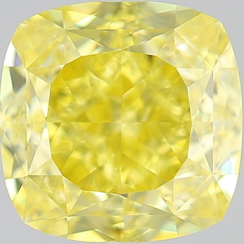 GIA 彩鑽 黃鑽 1.64ct Fancy Vivid Yellow