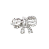 18K White Gold 0.05ct Diamond Ring