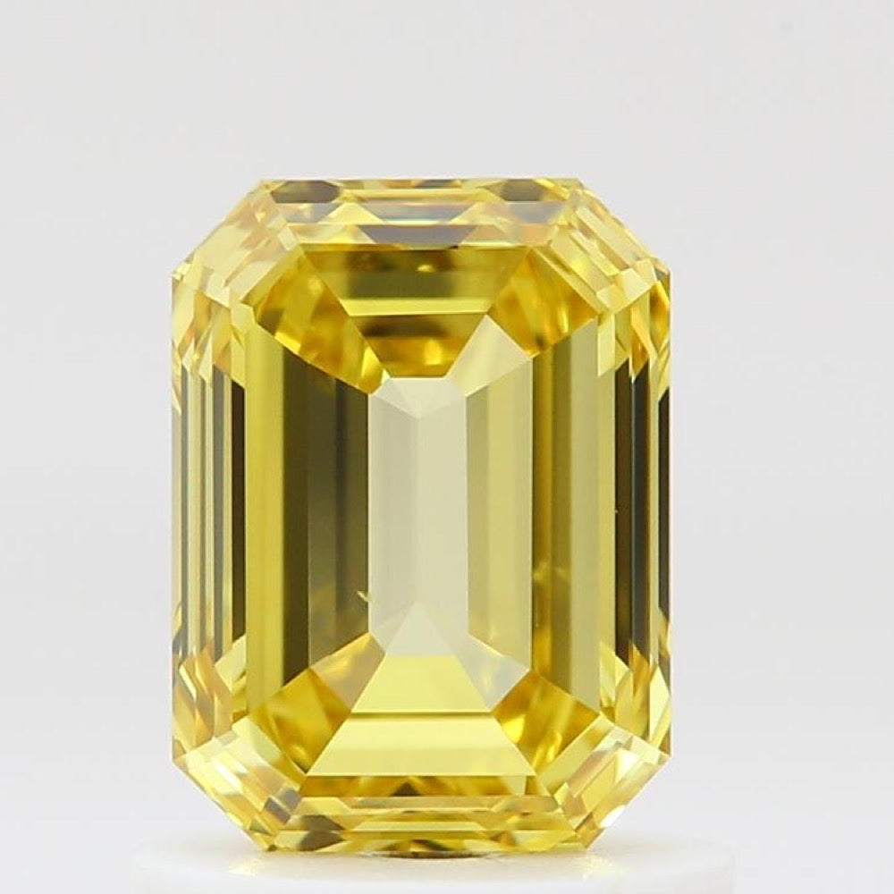 GIA 彩鑽 黃鑽 1ct Fancy Vivid Yellow