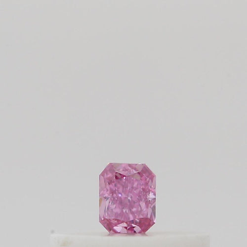 GIA 彩鑽 粉紅鑽 0.08ct Fancy Vivid Purplish Pink
