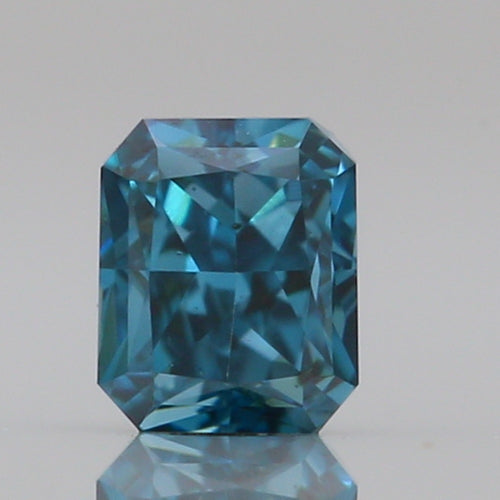 GIA 彩鑽 藍鑽 0.05ct Fancy Deep Green-blue