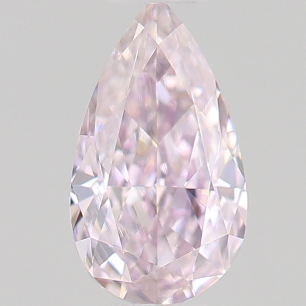 GIA 彩鑽 粉紅鑽 0.27ct Fancy Light Purplish Pink