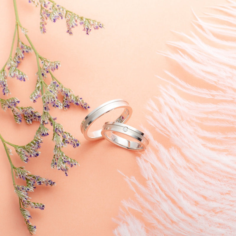 Angerosa Wedding Band Pair AR808-AR809