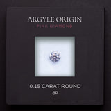 0.15ct 8P Round Argyle Pink Diamond