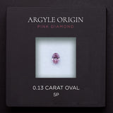 0.13ct 5P 橢圓形 Argyle 粉紅鑽