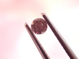 Argyle 粉紅鑽 0.15ct 圓形 實物特寫