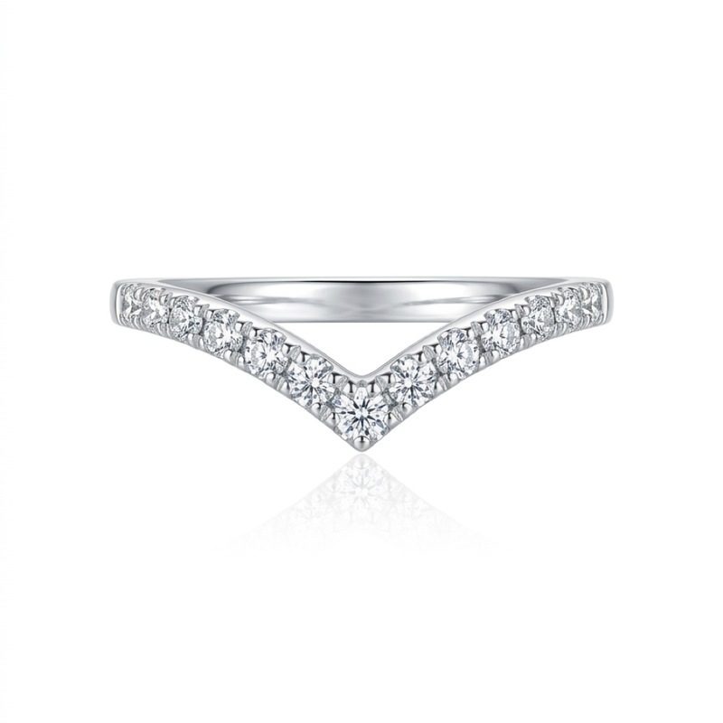 18K White Gold 0.15ct Diamond Ring