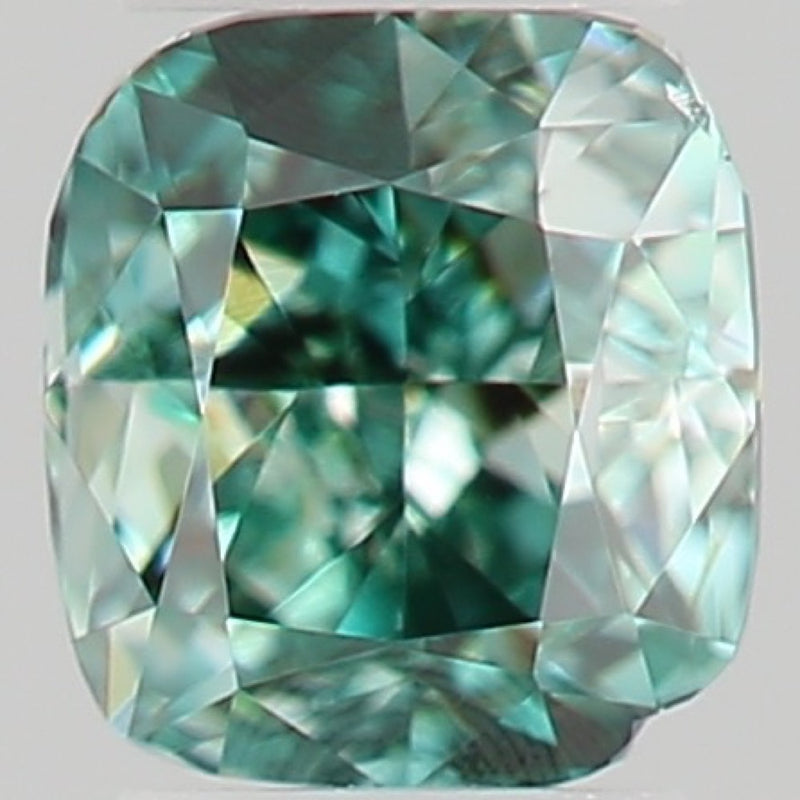 GIA 彩鑽 綠鑽 0.09ct Fancy Deep Bluish Green