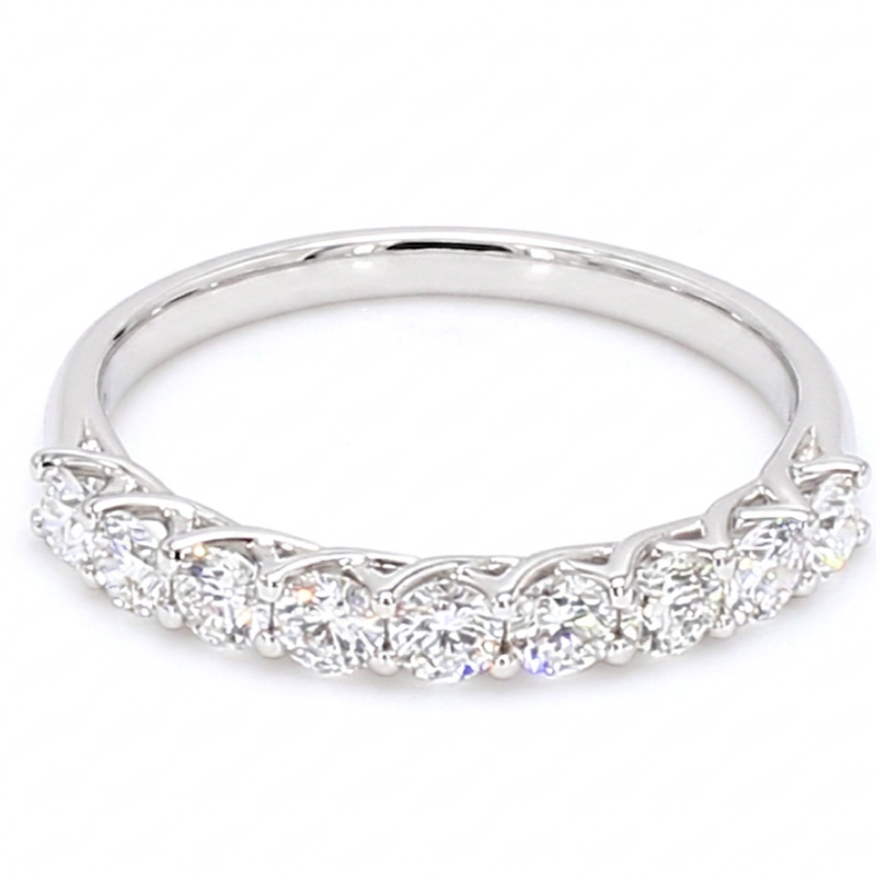 18K White Gold 0.72ct Diamond Ring