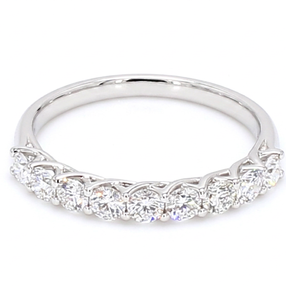 18K White Gold 0.72ct Diamond Ring