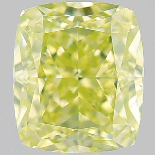 GIA 彩鑽 黃鑽 2.77ct Fancy Greenish Yellow