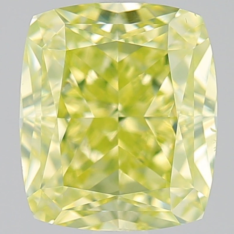 GIA 彩鑽 黃鑽 2.77ct Fancy Greenish Yellow