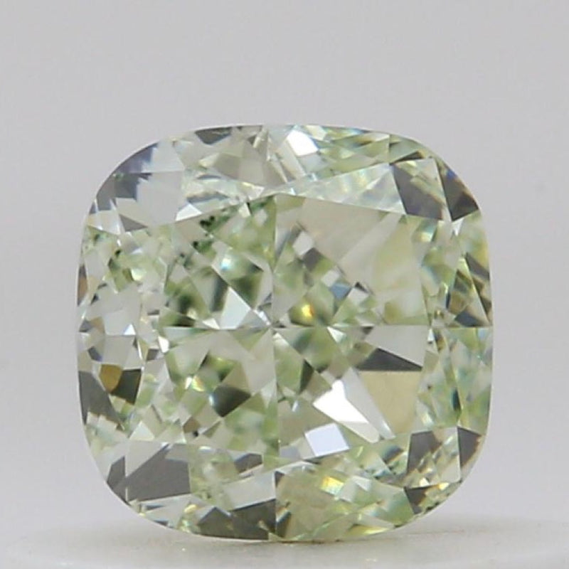 GIA 彩鑽 綠鑽 0.48ct Fancy Yellow-green