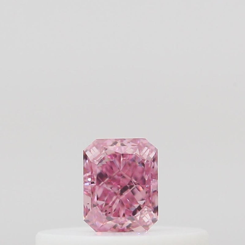 GIA 彩鑽 粉紅鑽 0.15ct Fancy Intense Pink