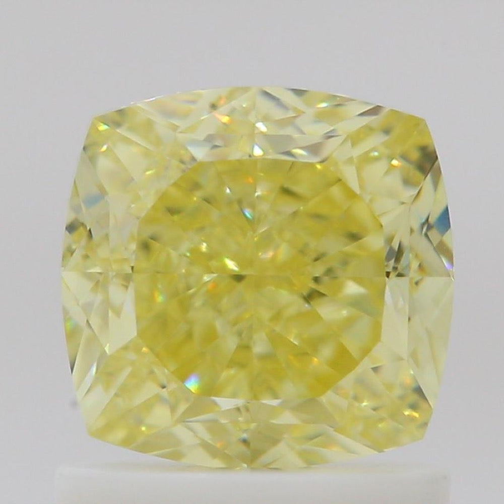 GIA 彩鑽 黃鑽 1.31ct Fancy Intense Yellow